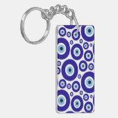 Evil Eye Pattern, Greek Eye, Turkish Eye, Nazar Sleutelhanger (Voorkant Links)
