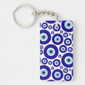Evil Eye Pattern, Greek Eye, Turkish Eye, Nazar Sleutelhanger (Voorkant)