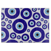 Evil Eye Pattern, Greek Eye, Turkish Eye, Nazar Snijplank (Voorkant)