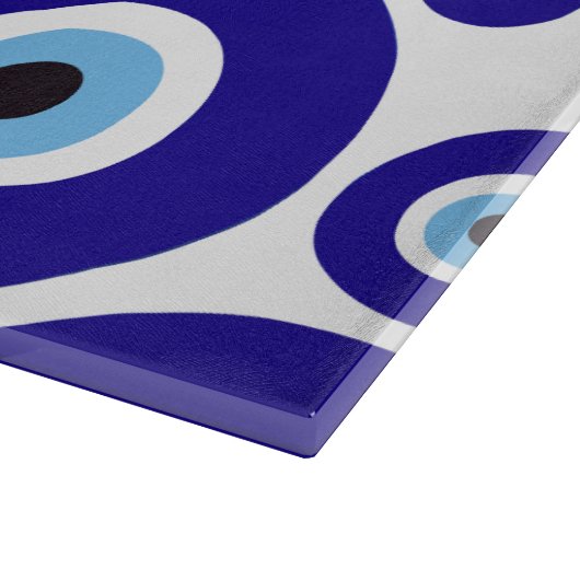 Evil Eye Pattern, Greek Eye, Turkish Eye, Nazar Snijplank (Hoek)