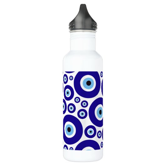 Evil Eye Pattern, Greek Eye, Turkish Eye, Nazar Waterfles (Links)