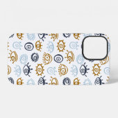 Evil Eye Pattern iPhone Hoesje (Achterkant horizontaal)