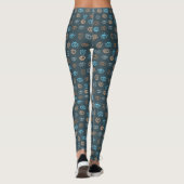 Evil Eye Pattern Leggings (Achterkant)