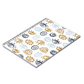 Evil Eye Pattern Notitieboek (Linkerzijde)