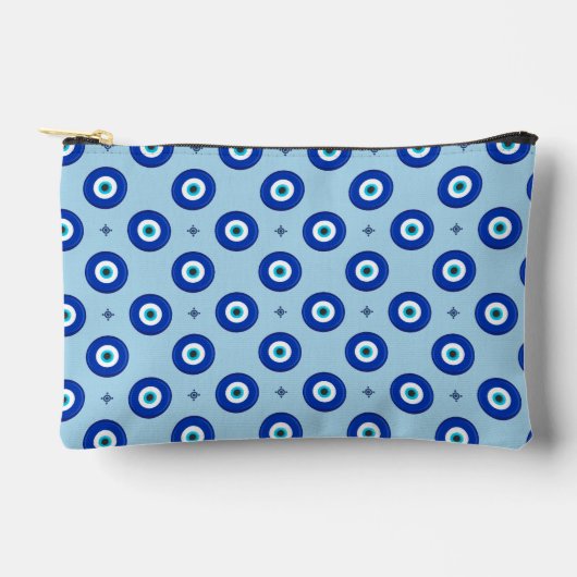 Evil Eye Pattern Print Cut Sew Bag Etui (Voorkant)