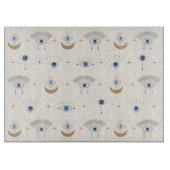 Evil Eye Pattern Snijplank (Voorkant)