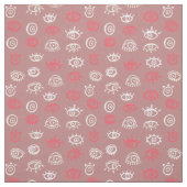Evil Eye Pattern Stof (Swatch)
