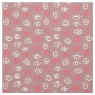 Evil Eye Pattern Stof