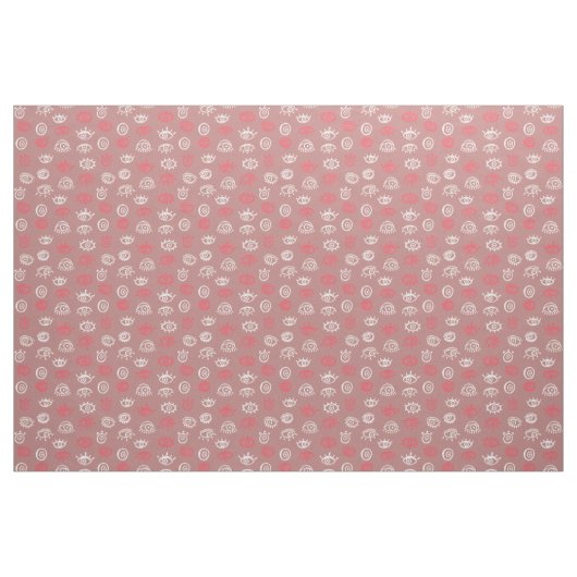 Evil Eye Pattern Stof (Fat Quarter)