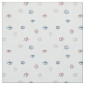 Evil Eye Pattern Stof (Swatch)