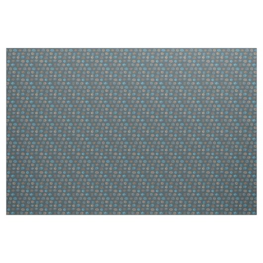 Evil Eye Pattern Stof (Yard (91,4 cm))