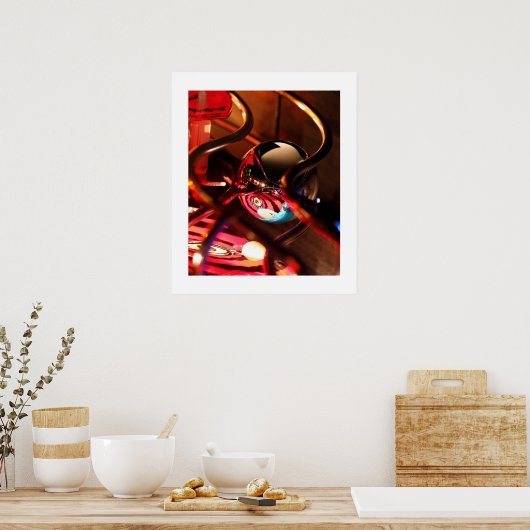 Evil Eye pinball poster (Keuken)