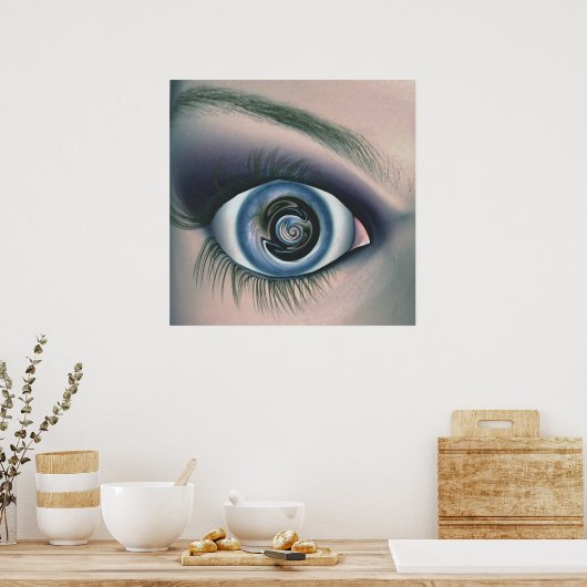 Evil Eye Poster (Keuken)