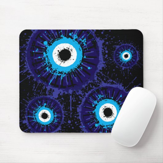 Evil Eye Protection iPhone / iPad case Muismat (Met muis)