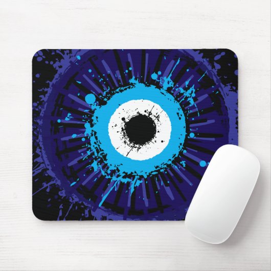 Evil Eye Protection iPhone / iPad case Muismat (Met muis)