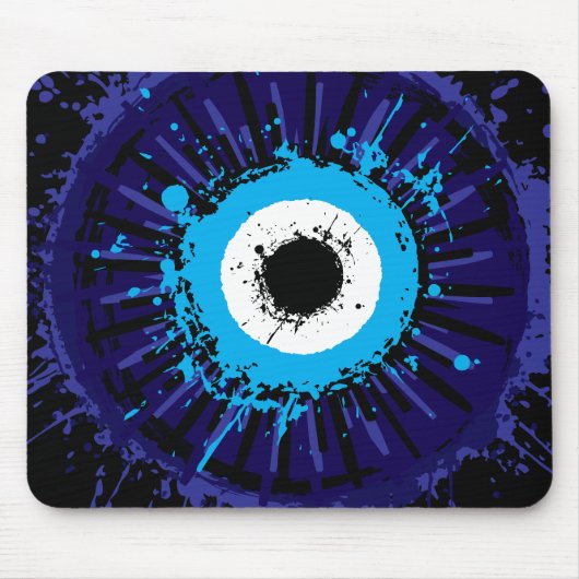 Evil Eye Protection iPhone / iPad case Muismat (Voorkant)