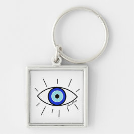 EVIL EYE PROTECTION KEYCHARM SLEUTELHANGER