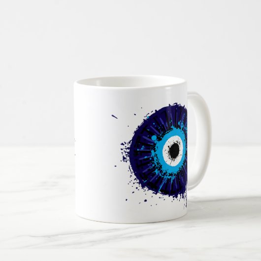 🧿 Evil Eye Protection Mug Koffiemok (Voorkant rechts)