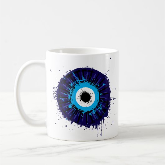 🧿 Evil Eye Protection Mug Koffiemok (Links)