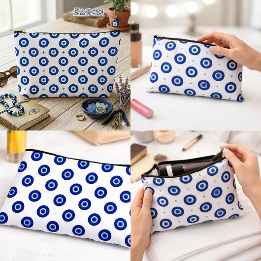 Evil Eye Protection Turkish Geometric Pattern Etui
