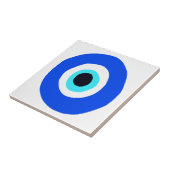 Evil Eye Protector Lucky Talisman Grieks Symbolisc Tegeltje (Zijkant)