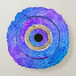 Evil Eye Rond Kussen