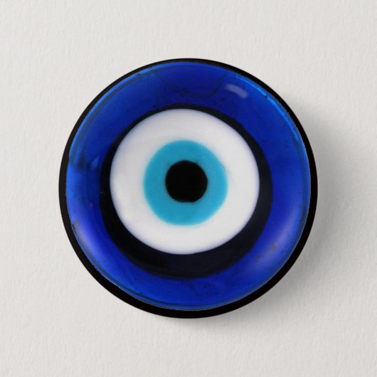 Evil Eye Ronde Button 5,7 Cm (Voorkant)