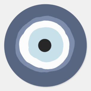 Evil Eye Ronde Sticker