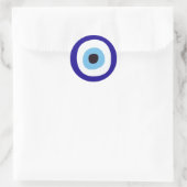 Evil Eye Ronde Sticker (Tas)