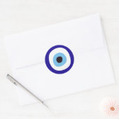 Evil Eye Ronde Sticker (Envelop)