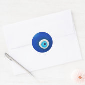 Evil Eye Ronde Sticker (Envelop)