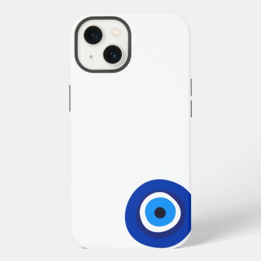 Evil Eye Simplistic iPhone Hoesje (Achterkant)