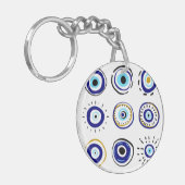 Evil Eye Sleutelhanger (Voorkant Links)