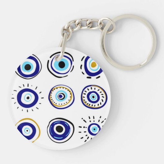 Evil Eye Sleutelhanger (Achterkant)
