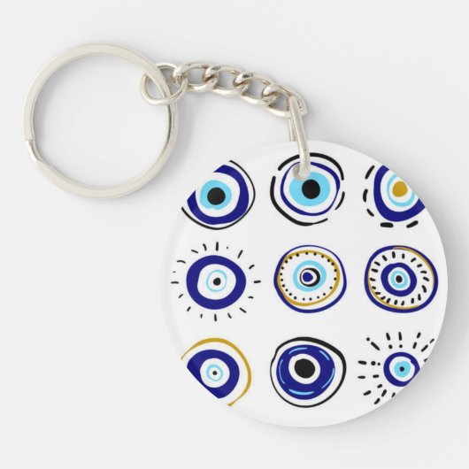 Evil Eye Sleutelhanger (Voorkant)