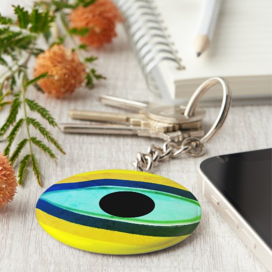 Evil Eye Sleutelhanger (Zijkant)