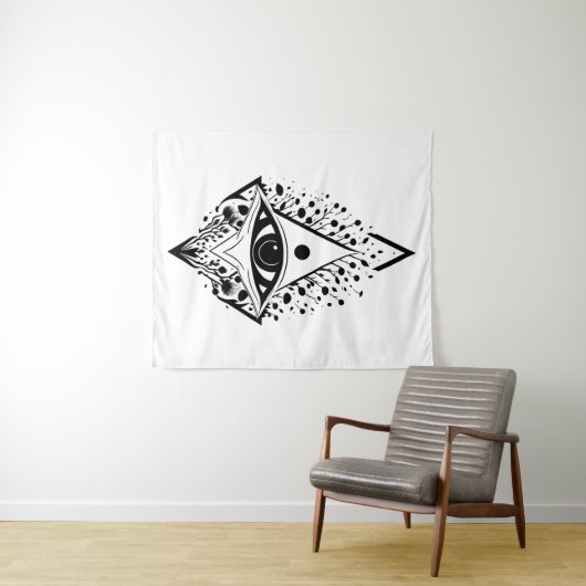 Evil Eye Spiritueel & Esoteric No.1 Wandkleed (In Situ (horizontaal))