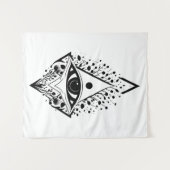 Evil Eye Spiritueel & Esoteric No.1 Wandkleed (Voorkant (horizontaal))