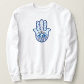 Evil Eye Sweatshirt, Energy Protection Gift Shirt (Design voorkant)