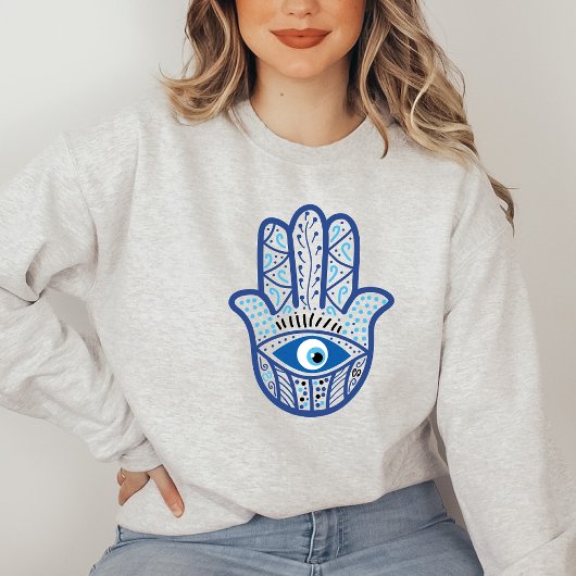 Evil Eye Sweatshirt, Energy Protection Gift Shirt