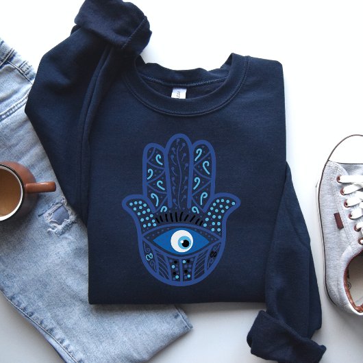 Evil Eye Sweatshirt, Energy Protection Gift Shirt