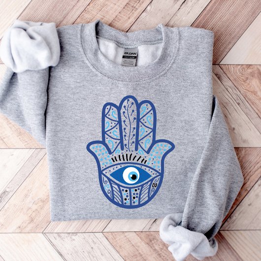 Evil Eye Sweatshirt, Energy Protection Gift Shirt