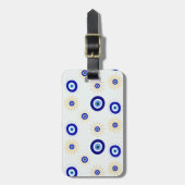 Evil Eye Symbol Bagagelabel (Voorkant verticaal)
