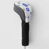   Evil Eye Symbol Golfheadcover (Schuin)