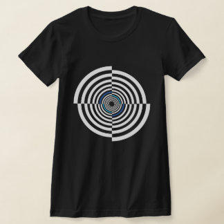 Evil Eye symbol, optical illusion T-shirt