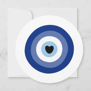 Evil Eye Symbol Protection Kaart
