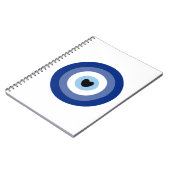 Evil Eye Symbol Protection Notitieboek (Linkerzijde)