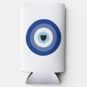 Evil Eye Symbol Protection Seltzer Blikjeskoeler (Voorkant)