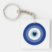 Evil Eye Symbol Protection Sleutelhanger (voorkant)
