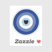 Evil Eye Symbol Protection Sticker (Vel)